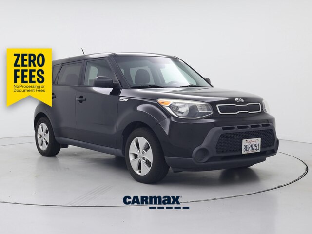 Black 2016 Kia Soul Wagon Manual