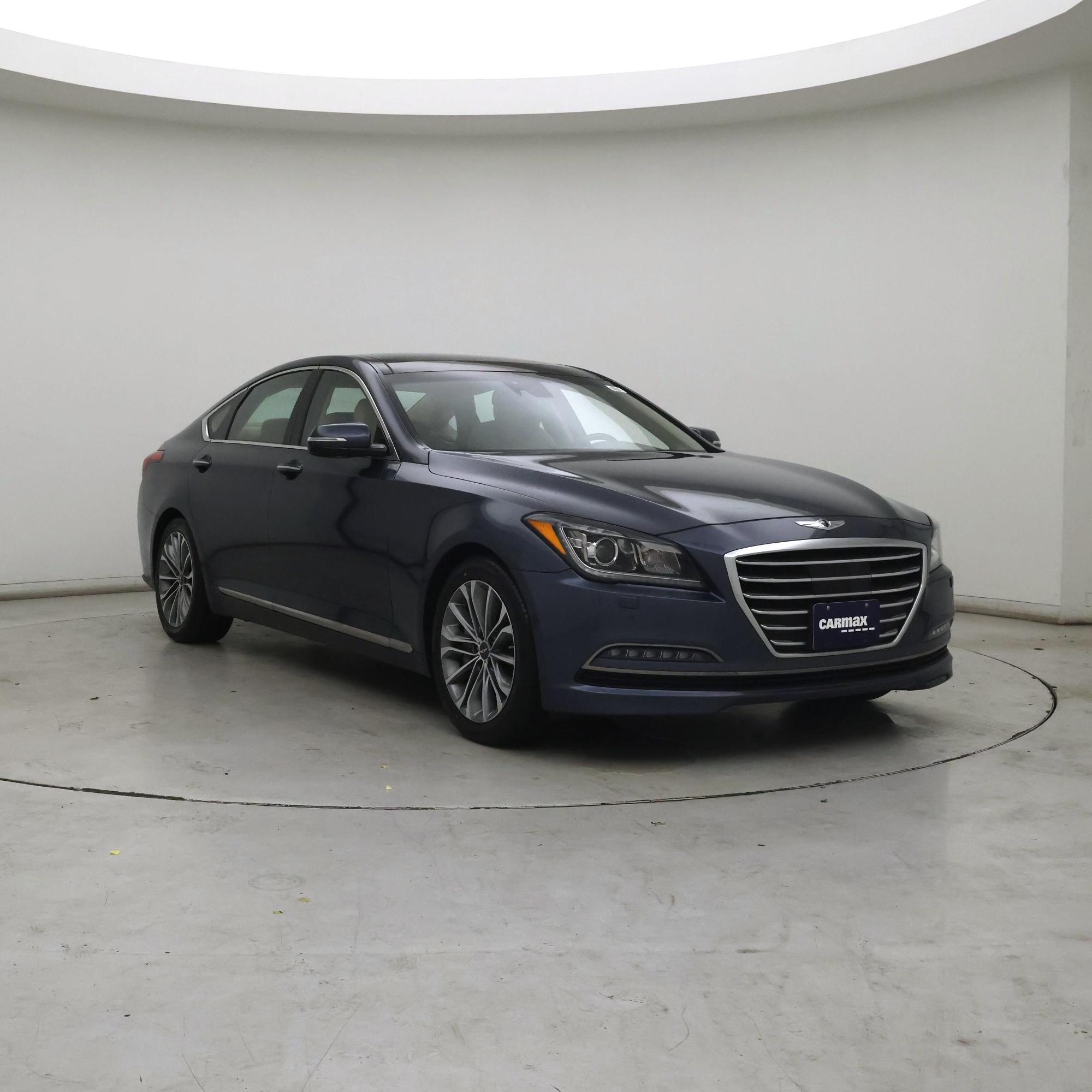 Blue 2016 Hyundai Genesis Sedan  Automatic