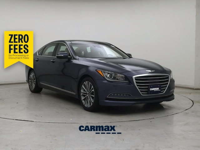 Blue 2016 Hyundai Genesis Sedan Automatic