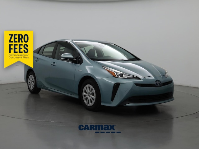 Green 2019 Toyota Prius Hatchback Front-Wheel Drive Automatic