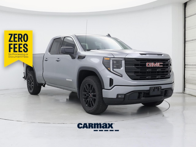 Silver 2023 GMC Sierra 1500 Pickup Truck Four-Wheel Drive Automatic