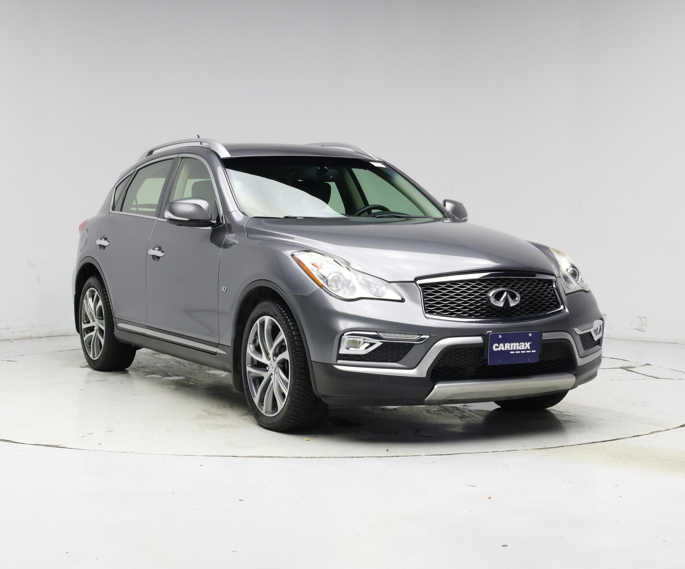 Gray 2017 INFINITI QX50 SUV / Crossover All-Wheel Drive Automatic