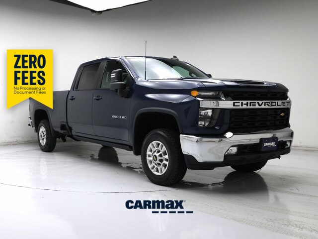 Blue 2022 Chevrolet Silverado 2500HD Pickup Truck Four-Wheel Drive Automatic
