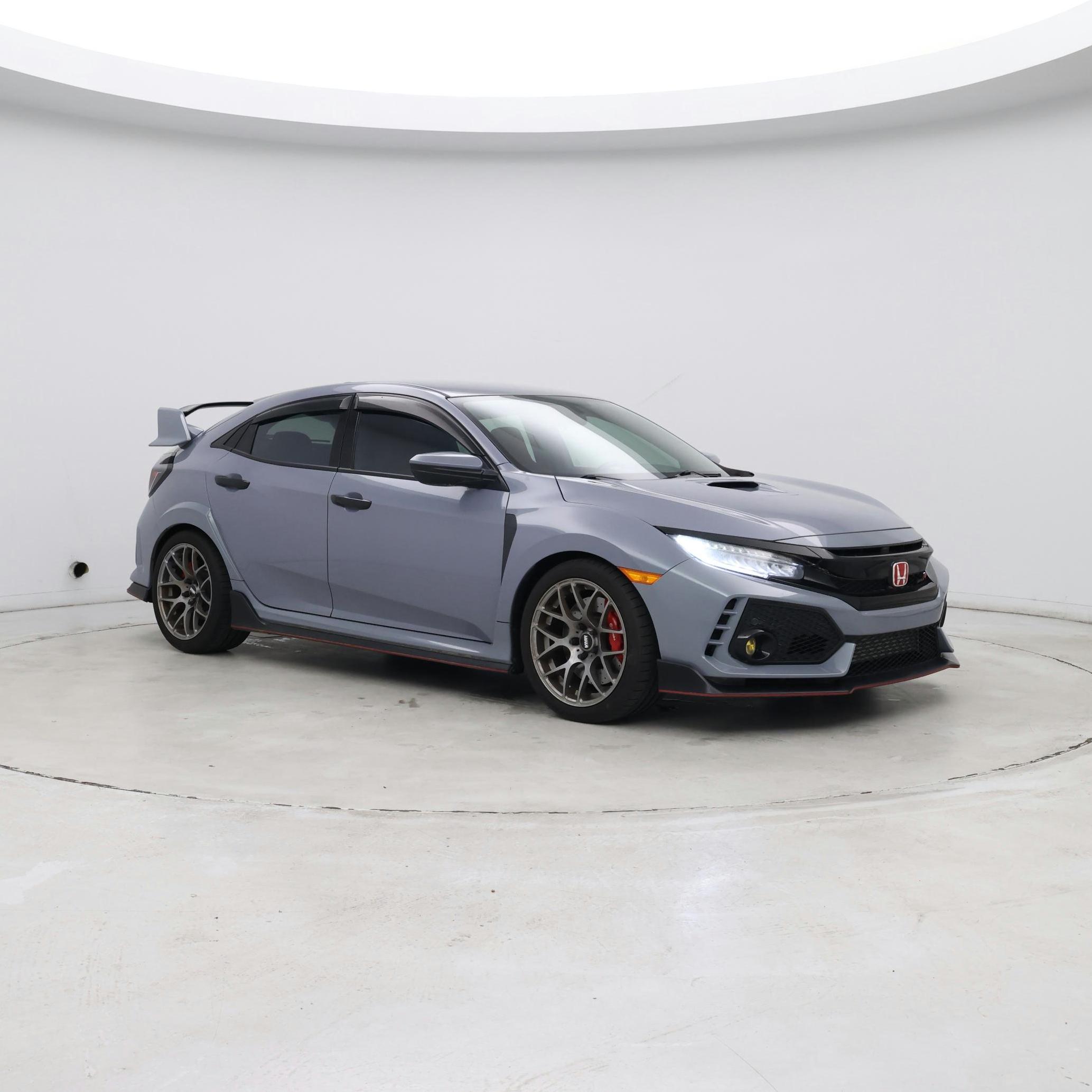 Gray 2019 Honda Civic Type R Hatchback Front-Wheel Drive Manual