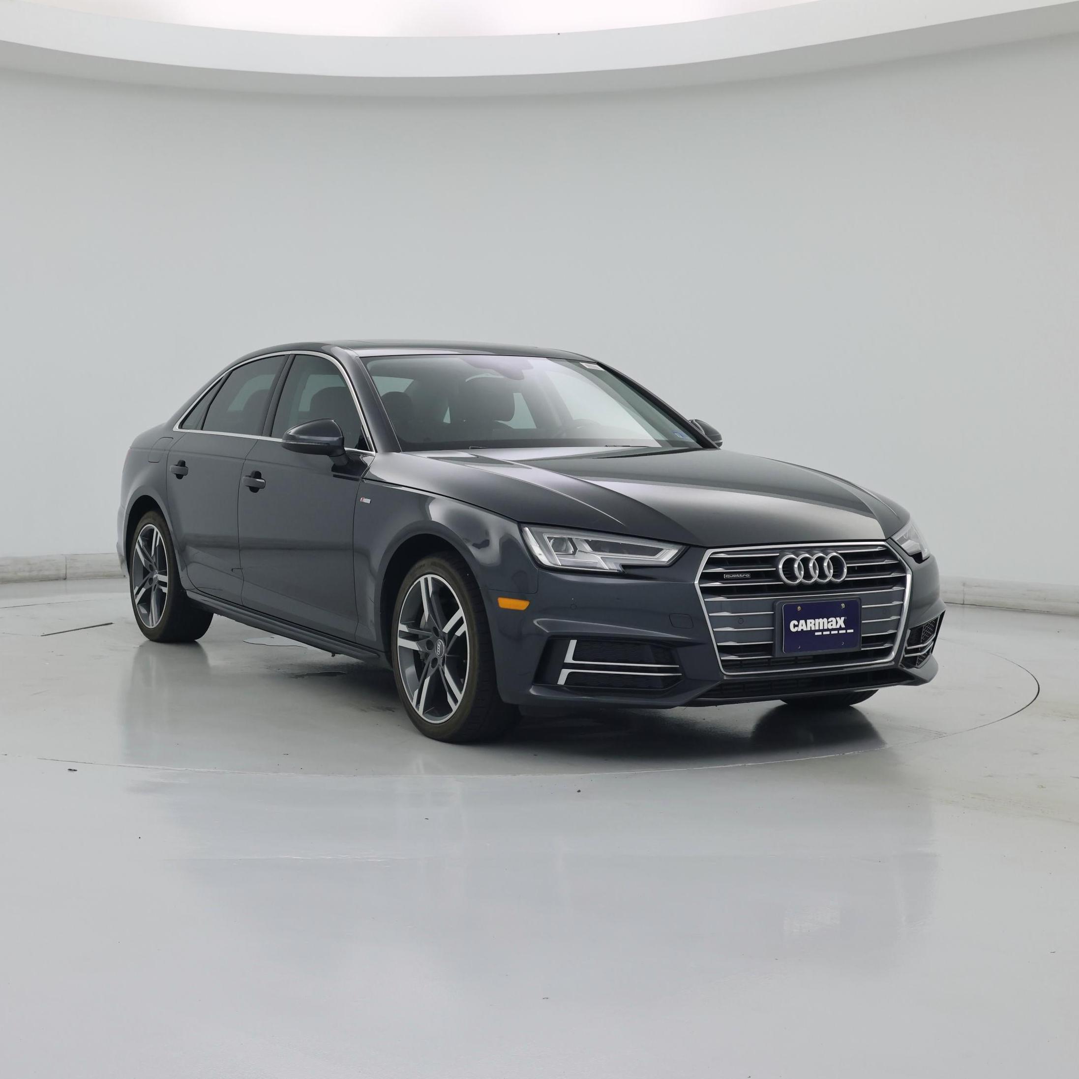 Gray 2017 Audi A4 Sedan All-Wheel Drive Automatic