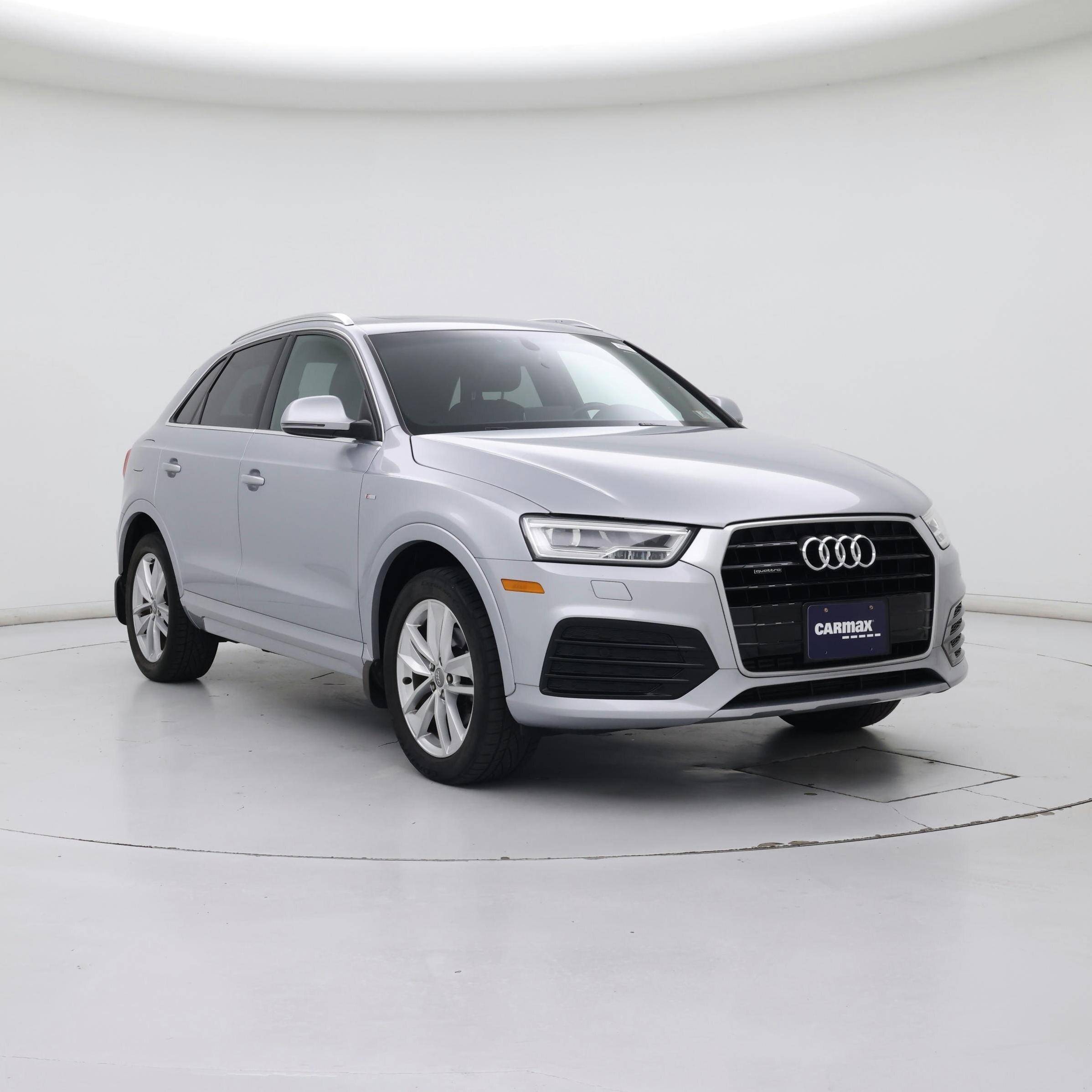 Silver 2018 Audi Q3 SUV / Crossover All-Wheel Drive Automatic