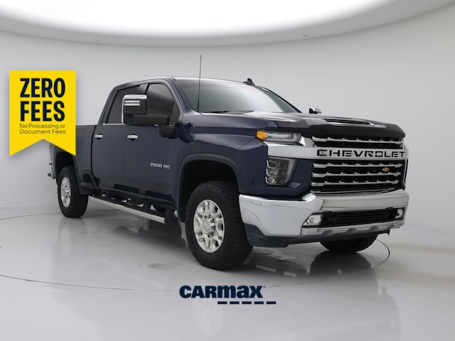 Blue 2020 Chevrolet Silverado 2500HD Pickup Truck Four-Wheel Drive Automatic
