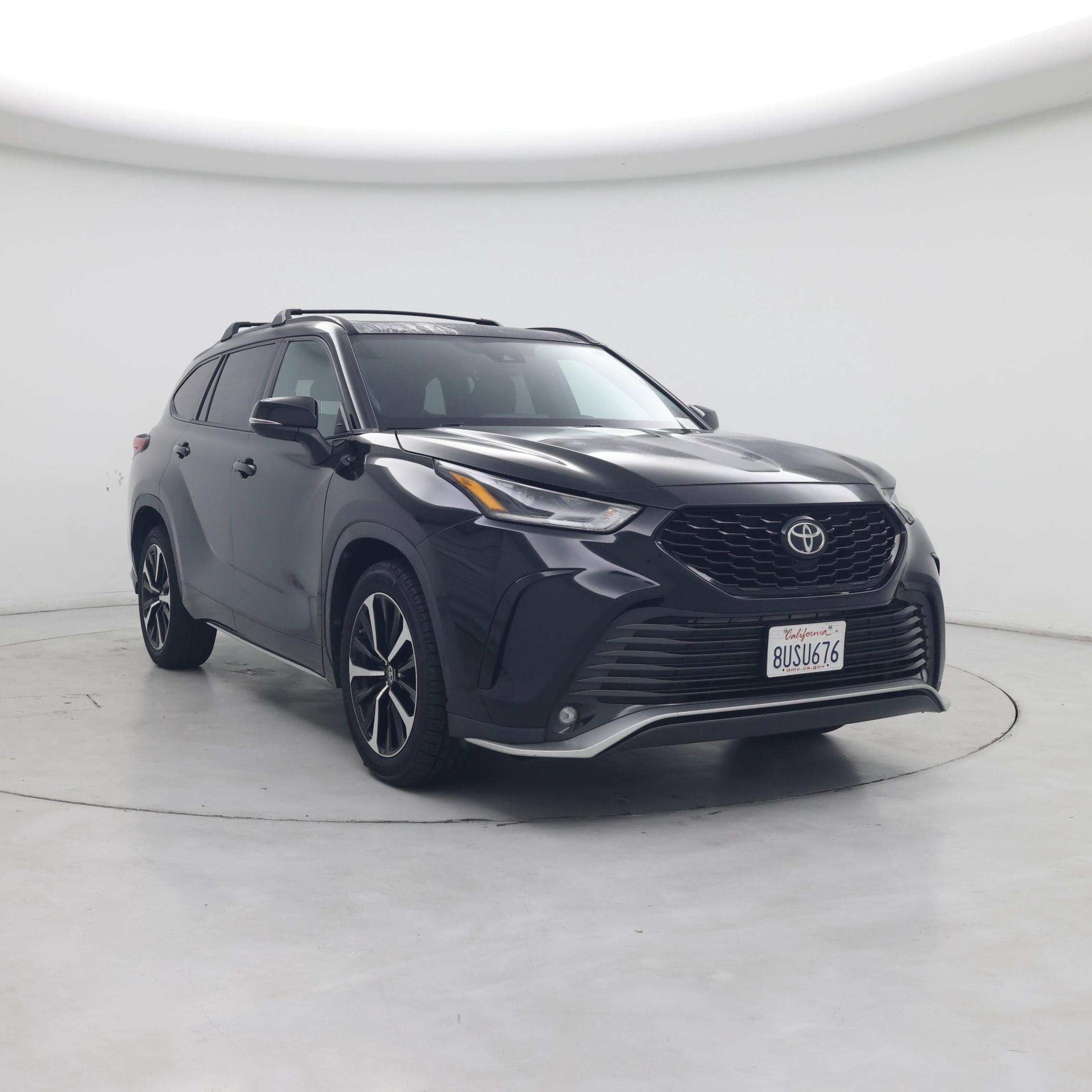 Black 2021 Toyota Highlander SUV / Crossover Front-Wheel Drive Automatic