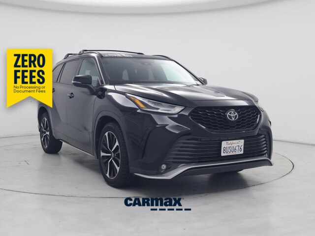 Black 2021 Toyota Highlander SUV / Crossover Front-Wheel Drive Automatic