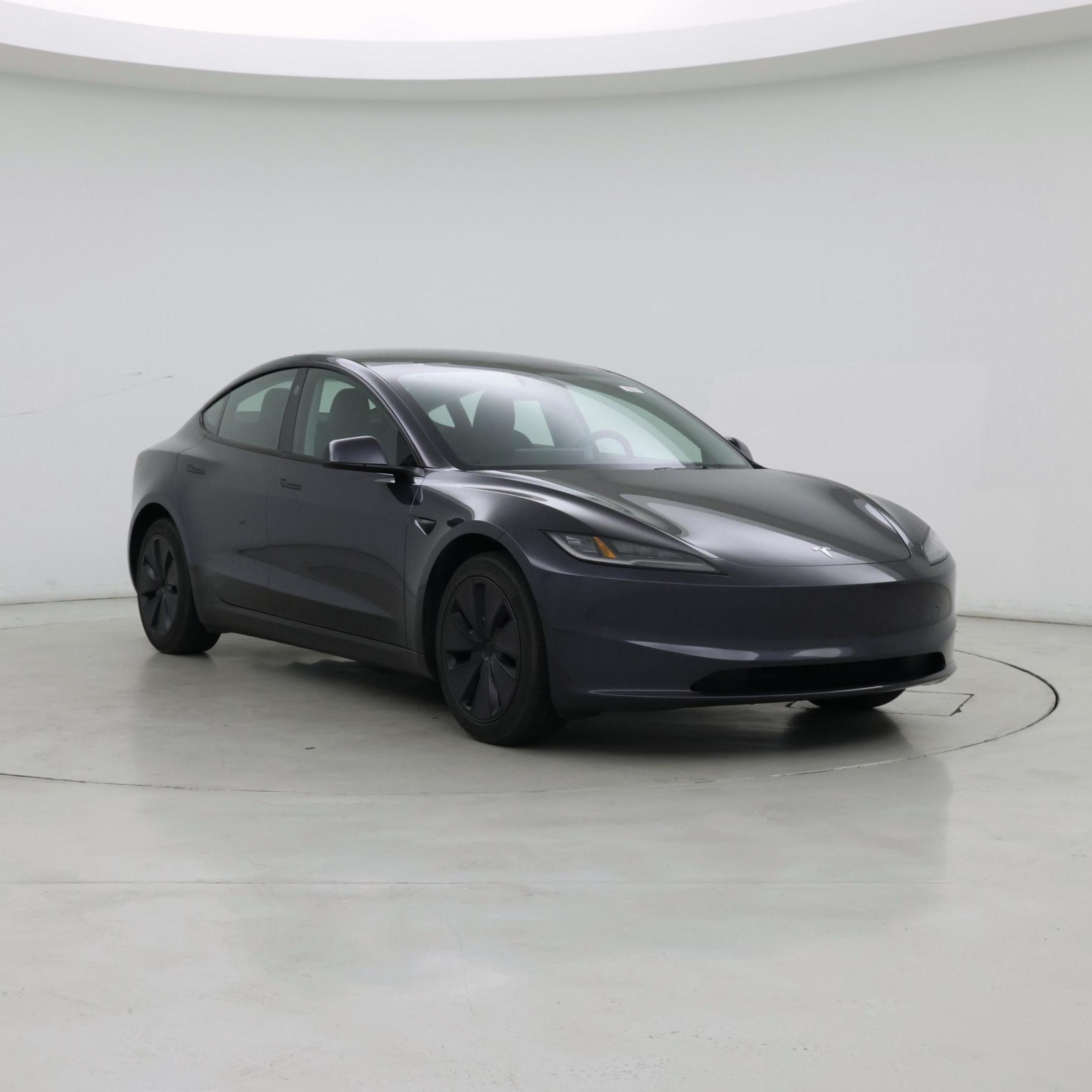 Gray 2025 Tesla Model 3 Sedan Rear-Wheel Drive Automatic
