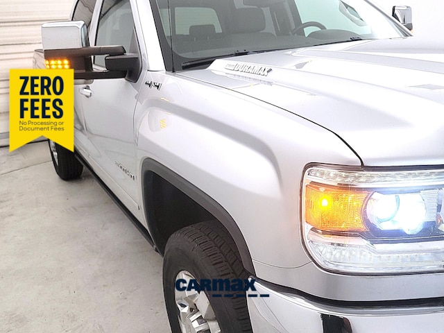 Silver 2019 GMC Sierra 3500HD Pickup Truck Four-Wheel Drive Automatic