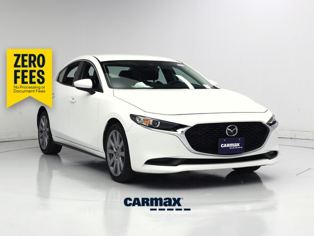 White 2023 Mazda MAZDA3 Sedan Front-Wheel Drive Automatic