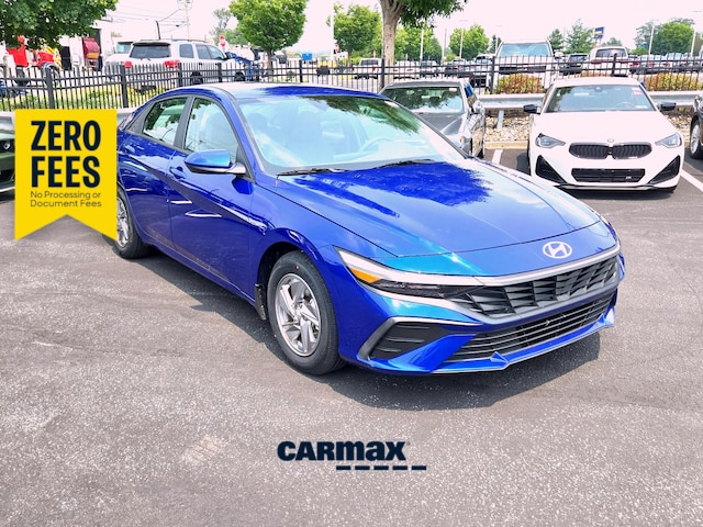 Blue 2024 Hyundai Elantra Sedan Front-Wheel Drive Automatic