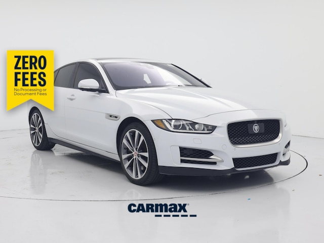 White 2017 Jaguar XE Sedan All-Wheel Drive Automatic
