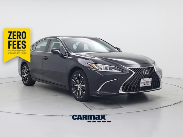 Black 2024 Lexus ES Sedan Front-Wheel Drive Automatic