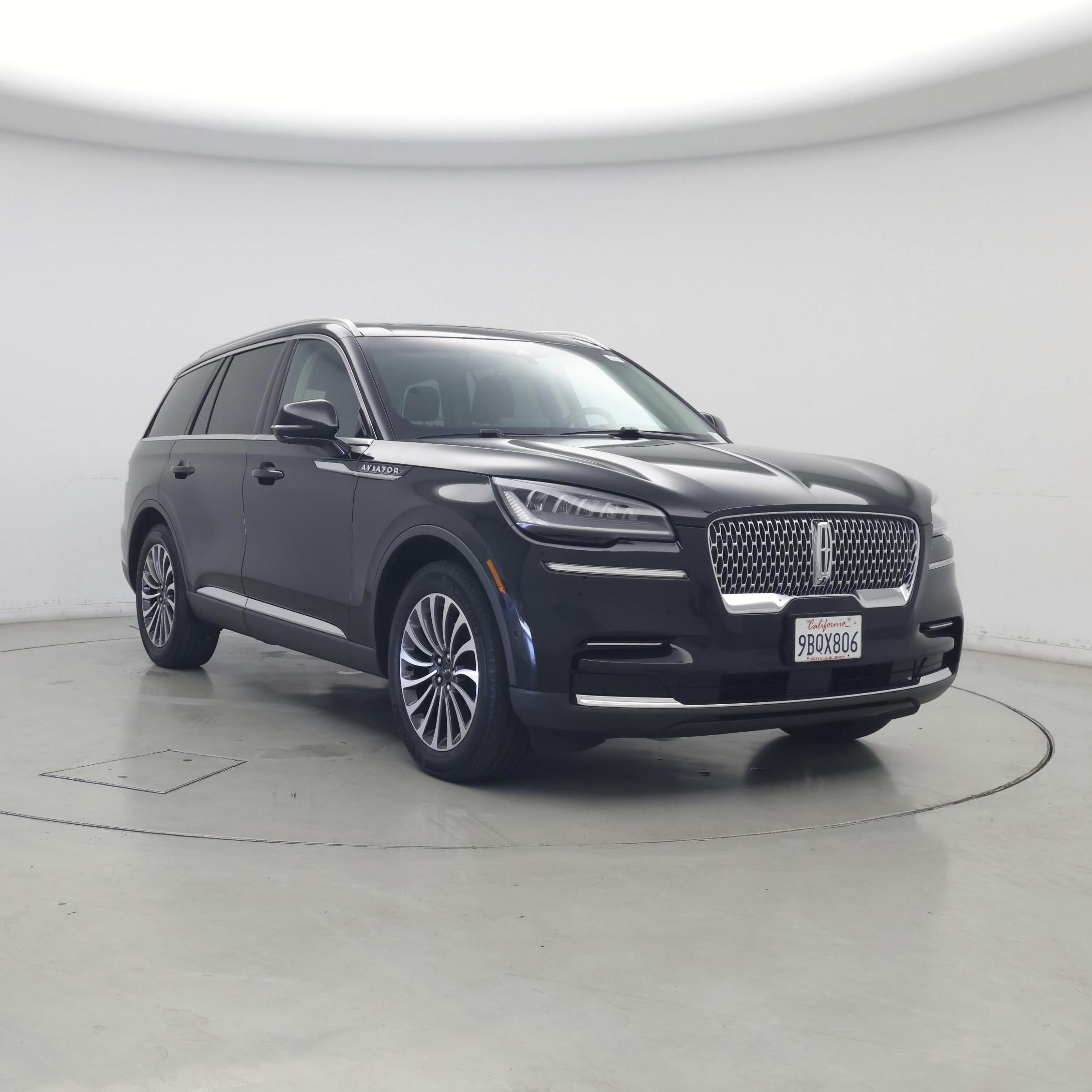 Black 2022 Lincoln Aviator SUV / Crossover All-Wheel Drive Automatic