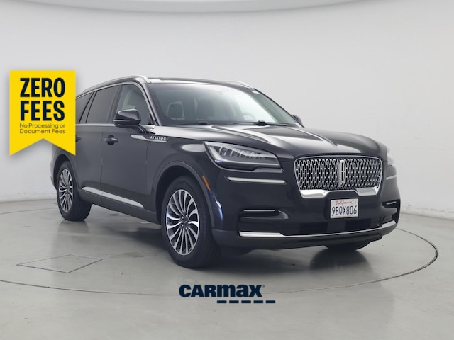 Black 2022 Lincoln Aviator SUV / Crossover All-Wheel Drive Automatic