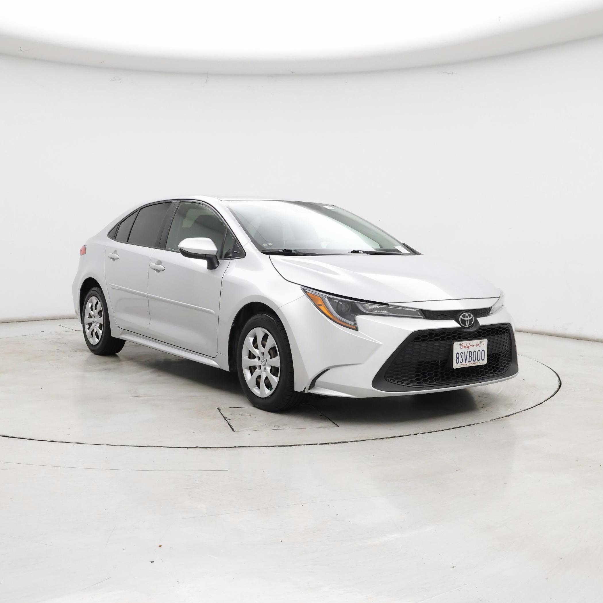 Silver 2021 Toyota Corolla Sedan Front-Wheel Drive Automatic