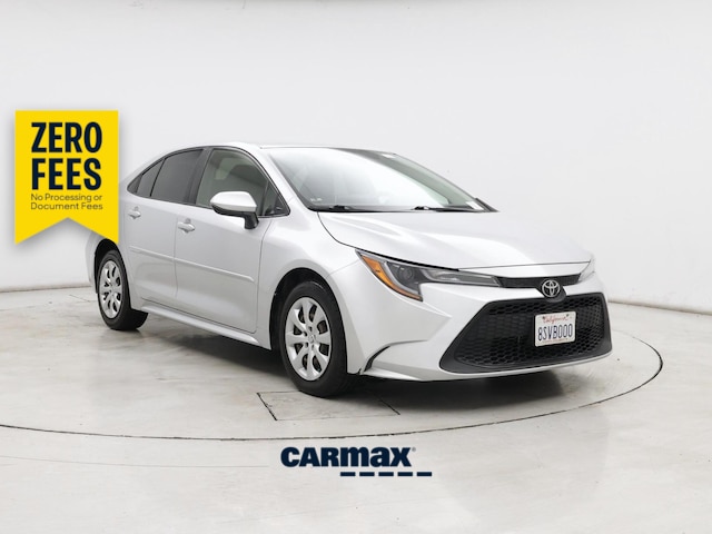 Silver 2021 Toyota Corolla Sedan Front-Wheel Drive Automatic