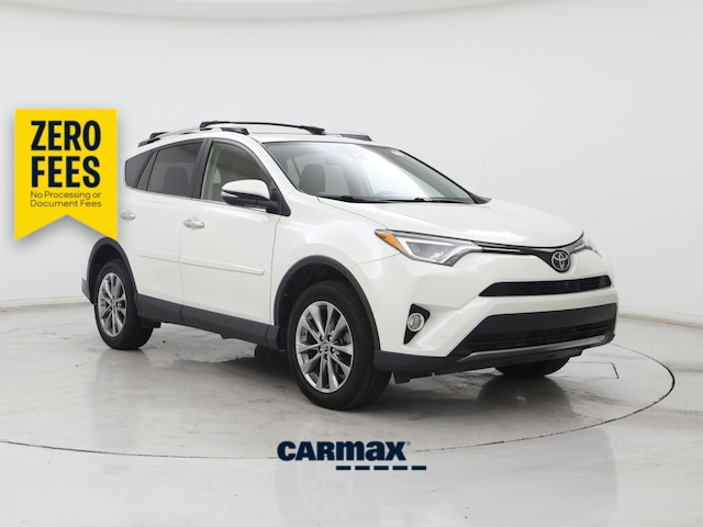 White 2017 Toyota RAV4 SUV / Crossover All-Wheel Drive Automatic