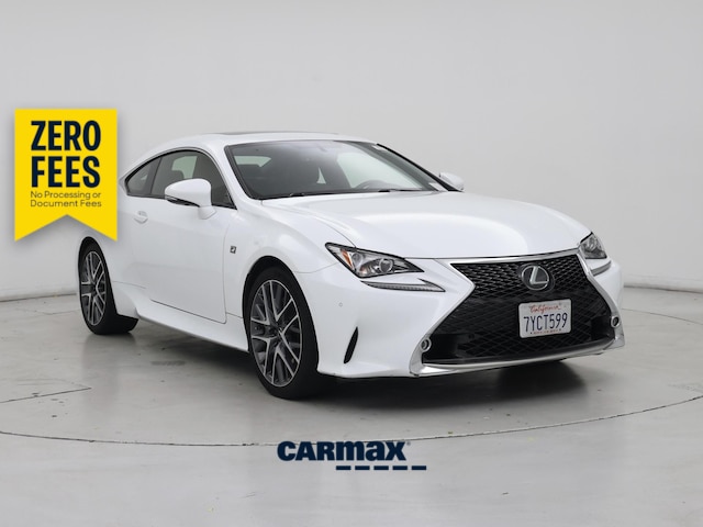 White 2017 Lexus RC Coupe Rear-Wheel Drive Automatic