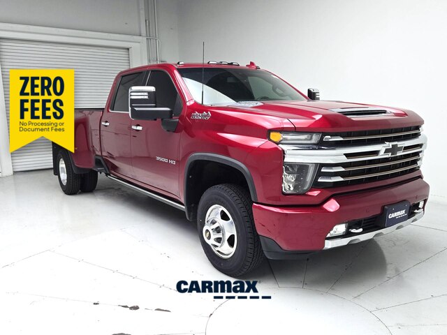 Red 2022 Chevrolet Silverado 3500HD Pickup Truck Four-Wheel Drive Automatic