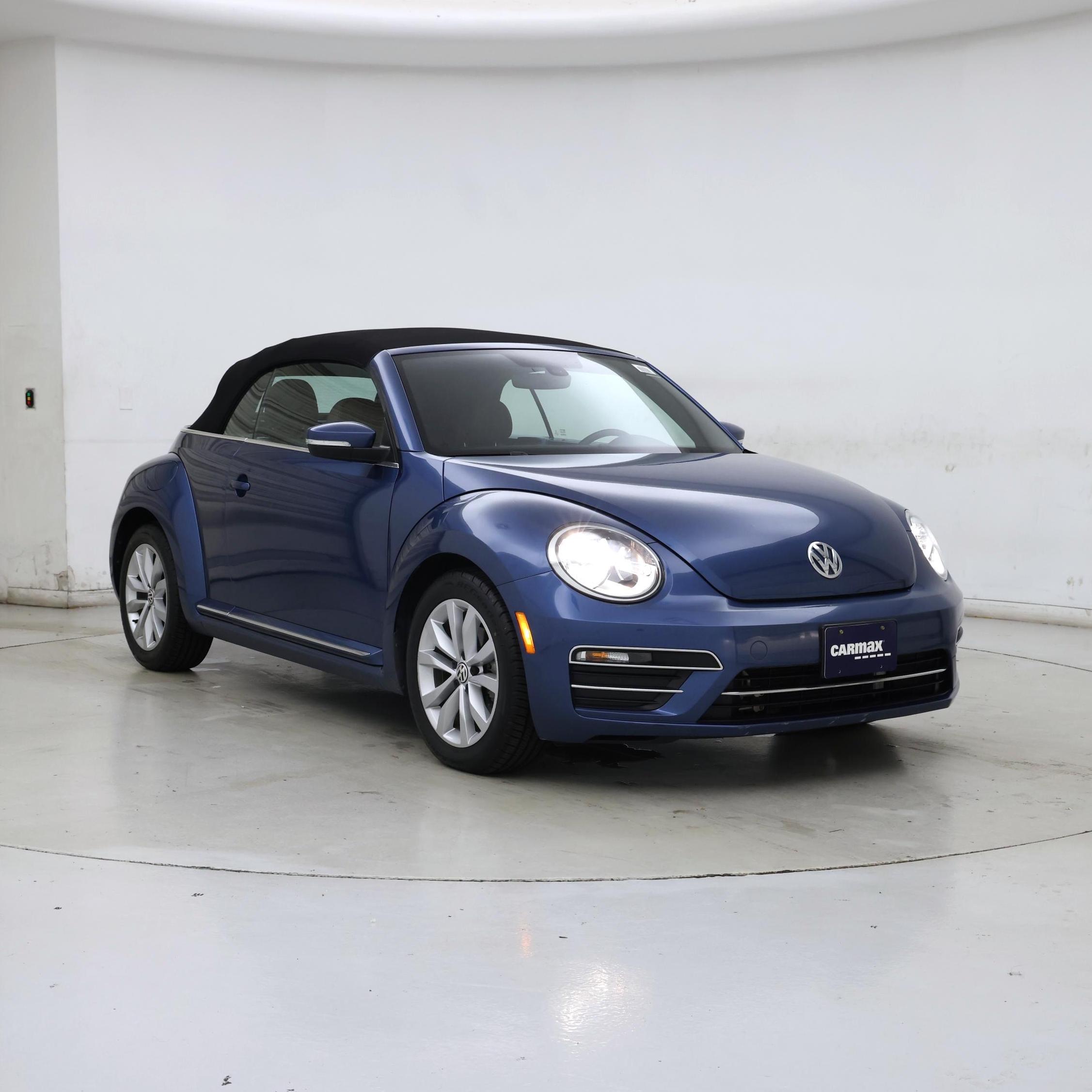 Blue 2017 Volkswagen Beetle Convertible Front-Wheel Drive Automatic