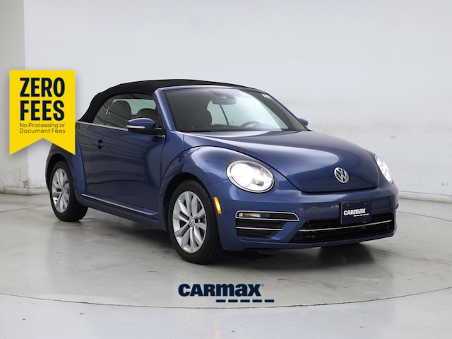 Blue 2017 Volkswagen Beetle Convertible Front-Wheel Drive Automatic