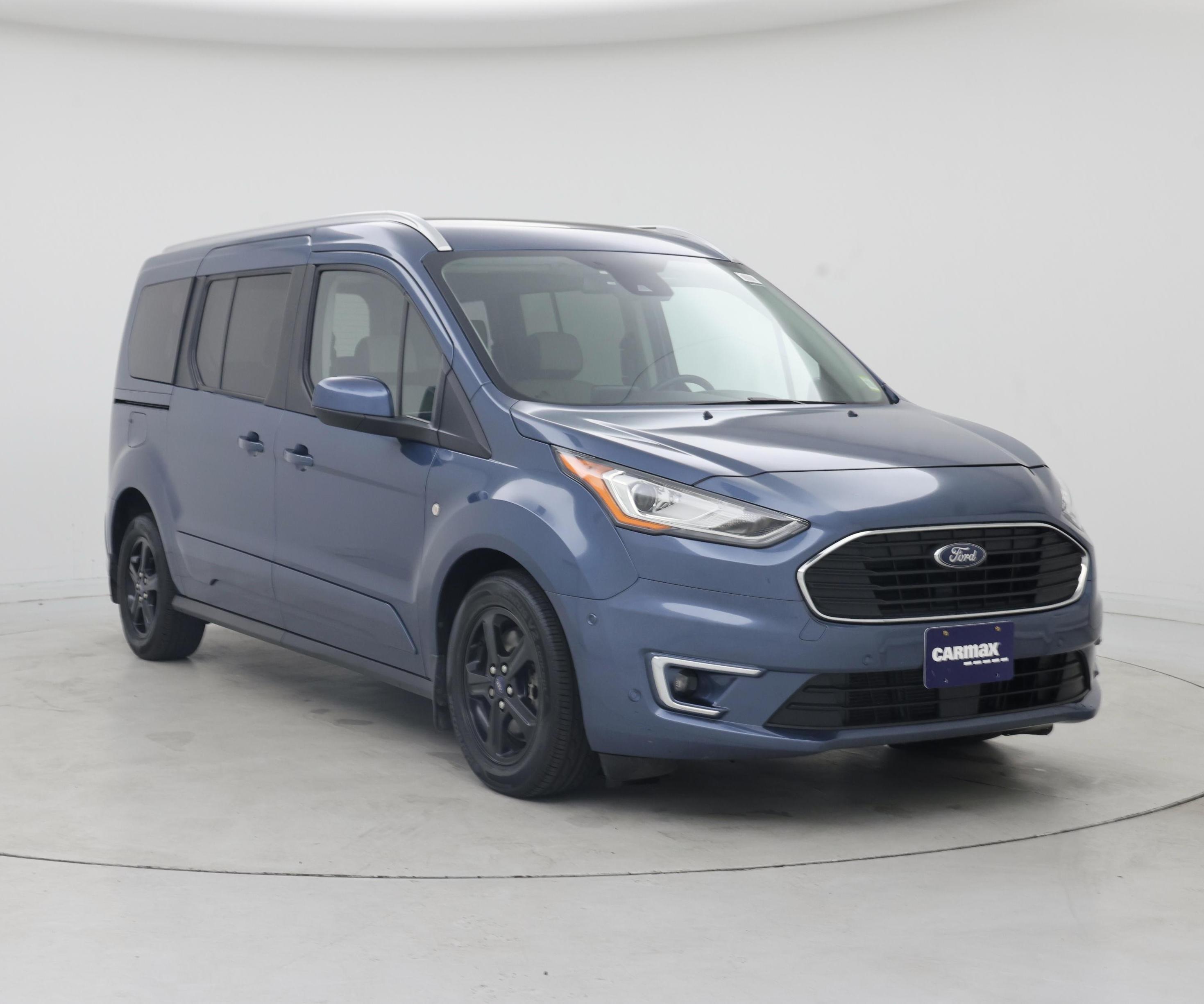 Blue 2023 Ford Transit Connect Van Front-Wheel Drive Automatic