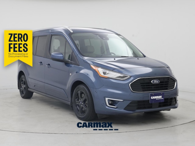 Blue 2023 Ford Transit Connect Van Front-Wheel Drive Automatic