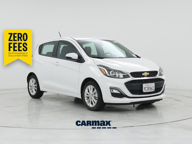 White 2022 Chevrolet Spark Hatchback Front-Wheel Drive Automatic