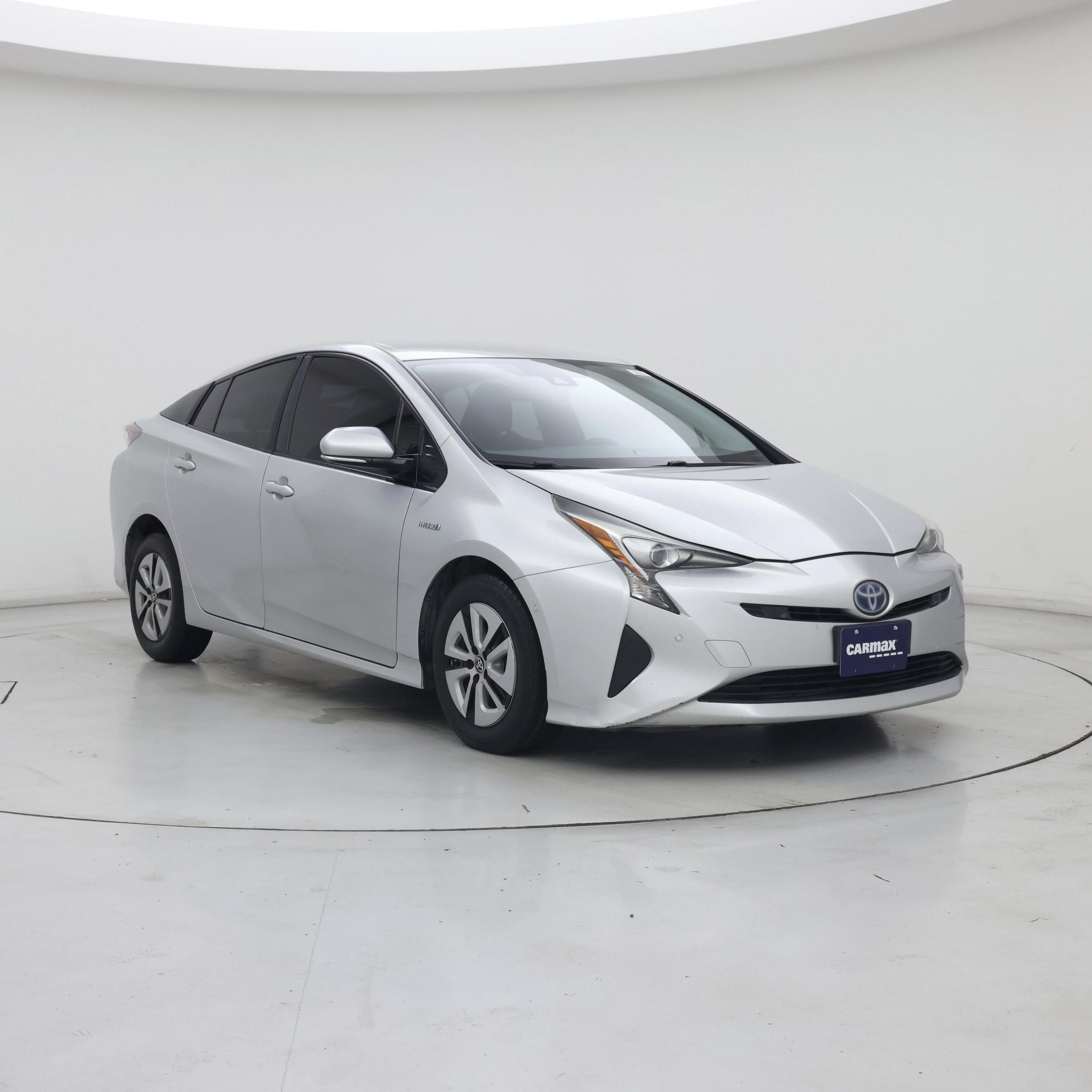 Silver 2017 Toyota Prius Hatchback Front-Wheel Drive Automatic