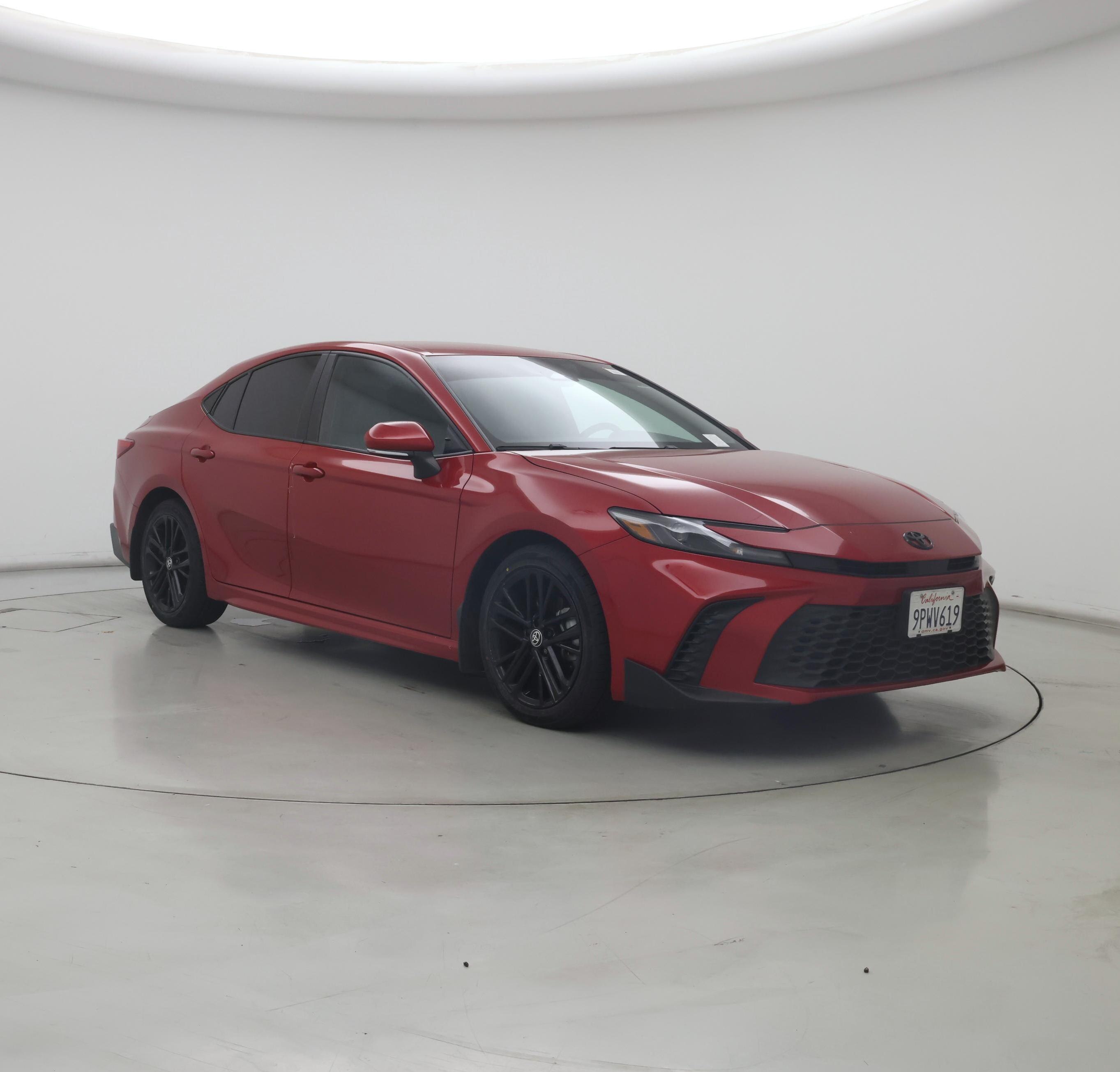 Red 2025 Toyota Camry Sedan Front-Wheel Drive Automatic