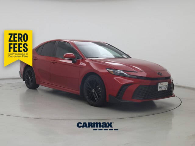 Red 2025 Toyota Camry Sedan Front-Wheel Drive Automatic