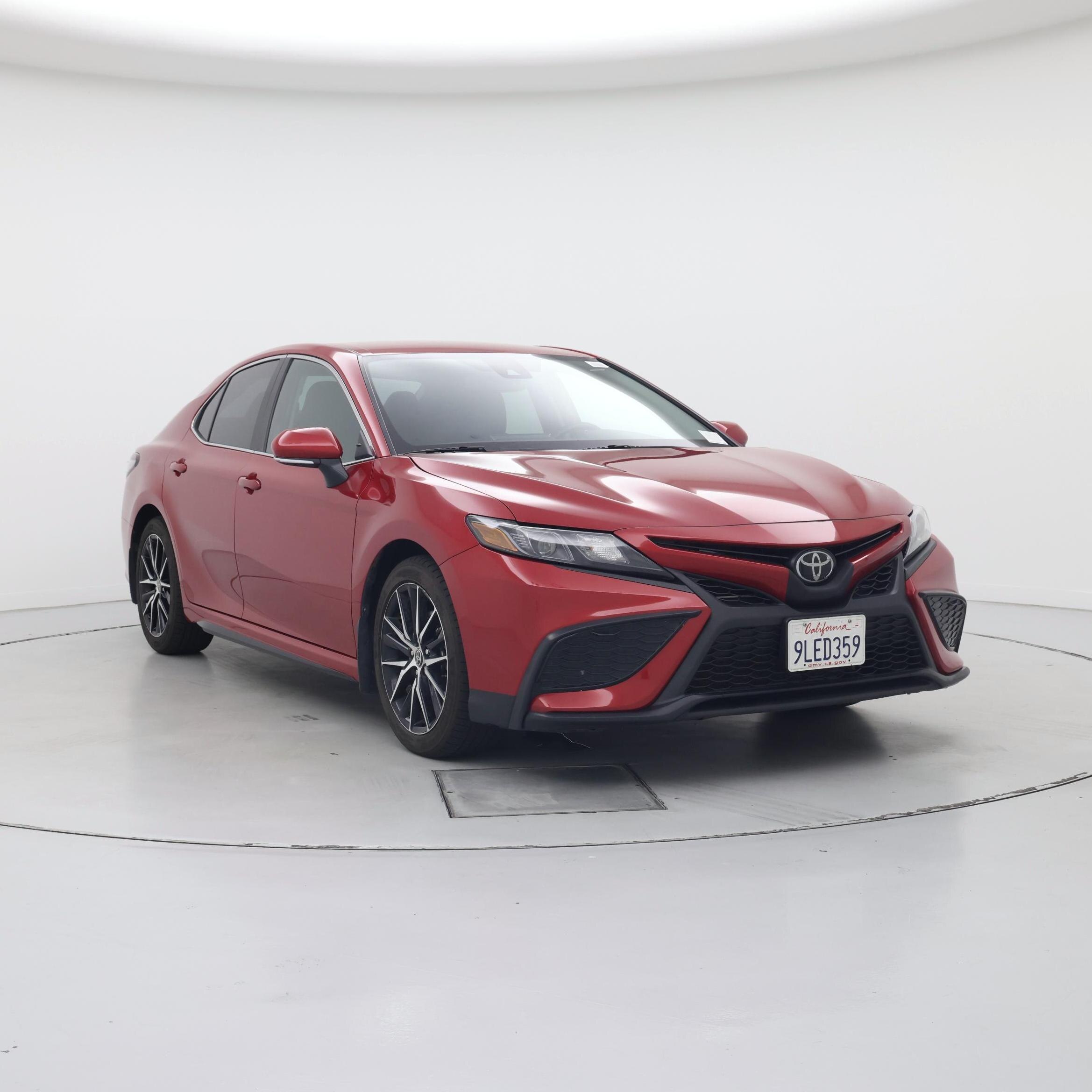 Red 2023 Toyota Camry Sedan Front-Wheel Drive Automatic