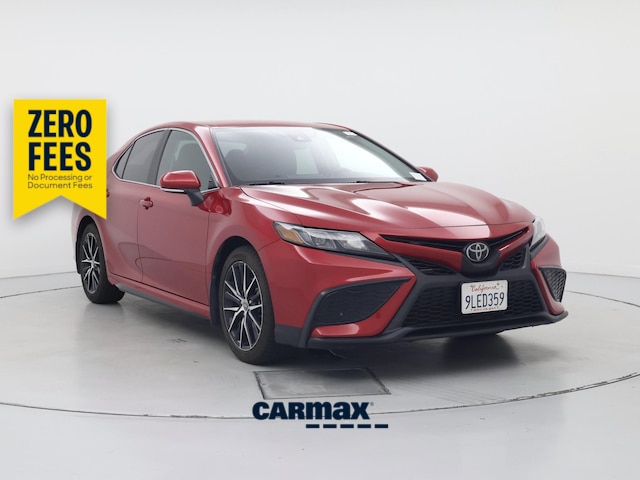 Red 2023 Toyota Camry Sedan Front-Wheel Drive Automatic