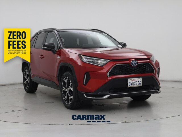 Red 2021 Toyota RAV4 Prime SUV / Crossover All-Wheel Drive Automatic