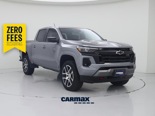 Gray 2023 Chevrolet Colorado Pickup Truck Four-Wheel Drive Automatic