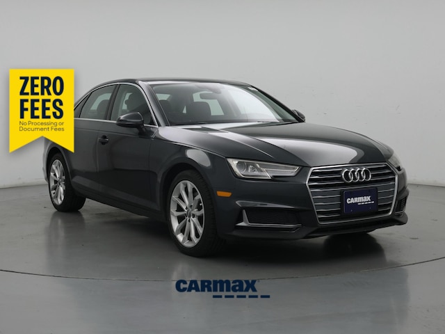 Gray 2019 Audi A4 Sedan Front-Wheel Drive Automatic