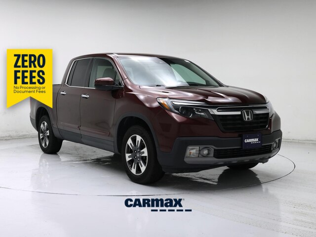 Red (Burgundy) 2017 Honda Ridgeline Pickup Truck All-Wheel Drive Automatic