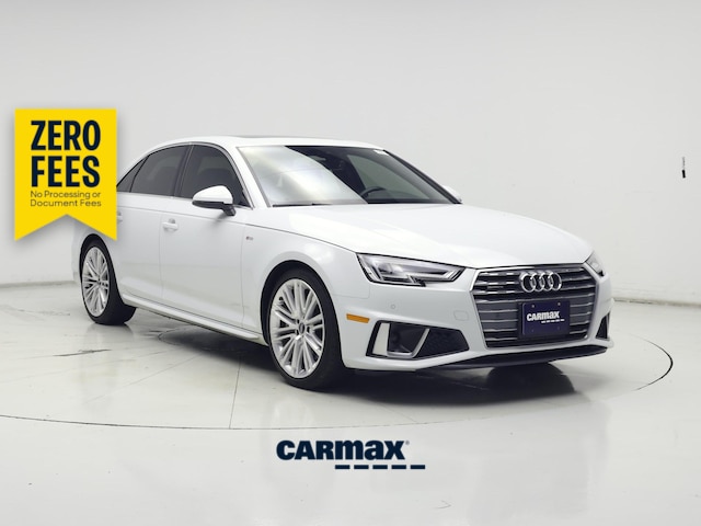White 2019 Audi A4 Sedan All-Wheel Drive Automatic