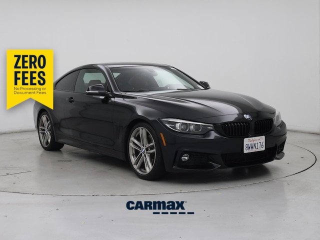 Black 2018 BMW 4 Series Coupe Rear-Wheel Drive Automatic