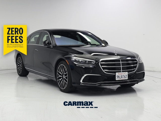 Black 2025 Mercedes-Benz S-Class Sedan All-Wheel Drive Automatic
