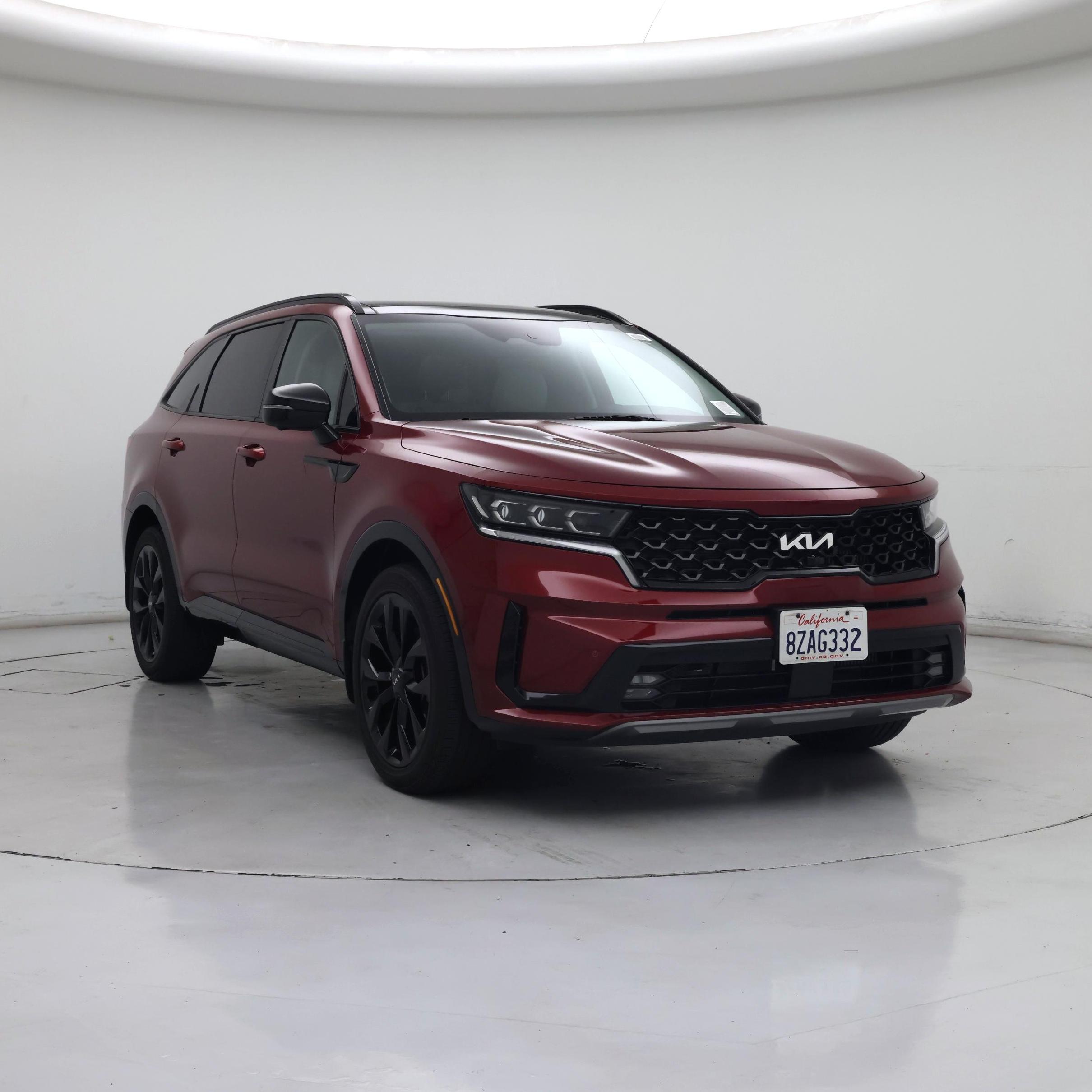 Red (Burgundy) 2022 Kia Sorento SUV / Crossover Front-Wheel Drive Automatic