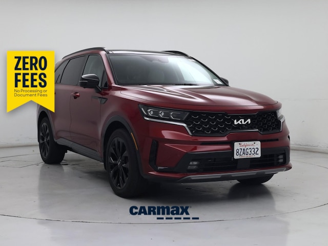 Red (Burgundy) 2022 Kia Sorento SUV / Crossover Front-Wheel Drive Automatic