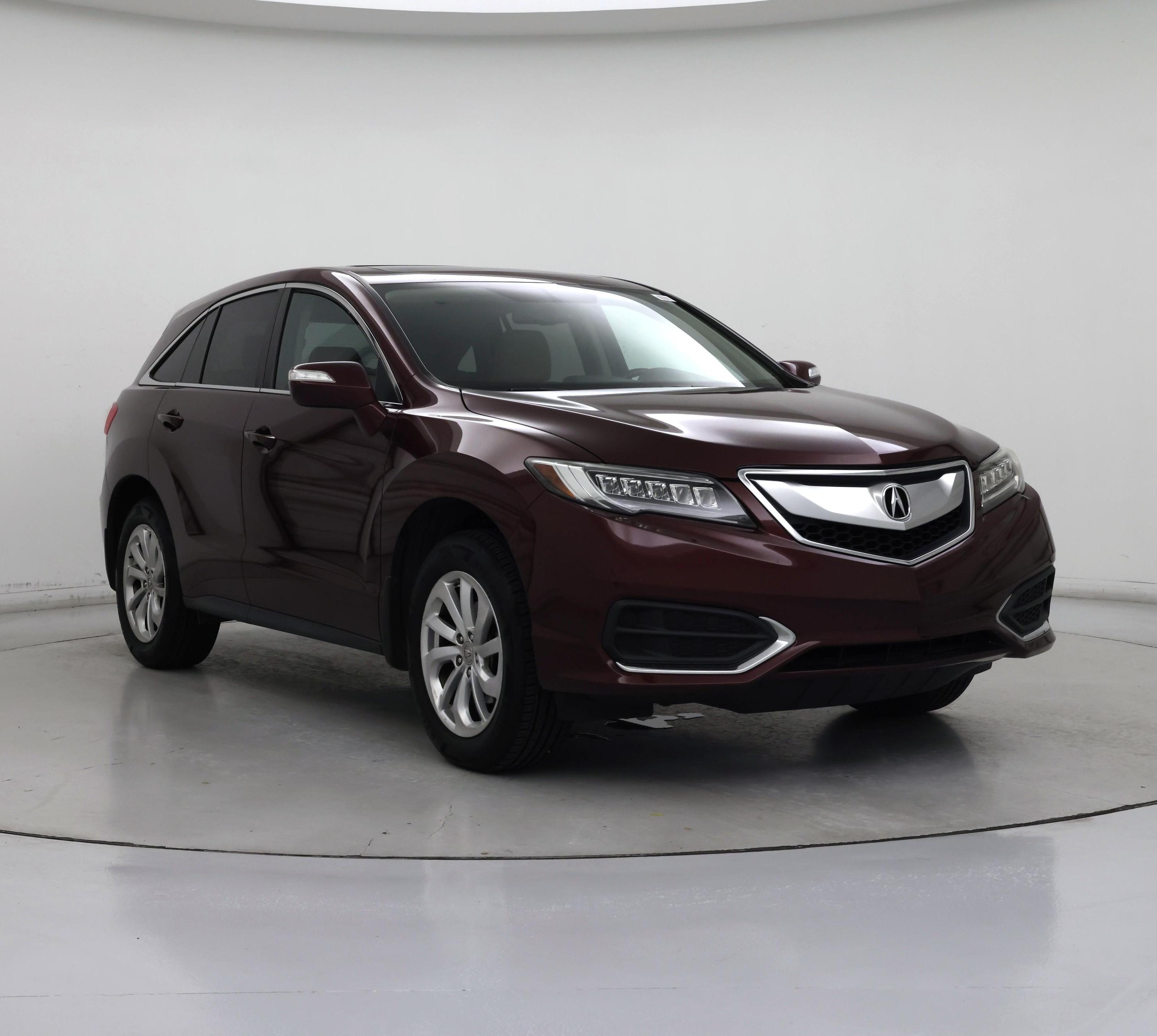 Red (Burgundy) 2017 Acura RDX SUV / Crossover  Automatic