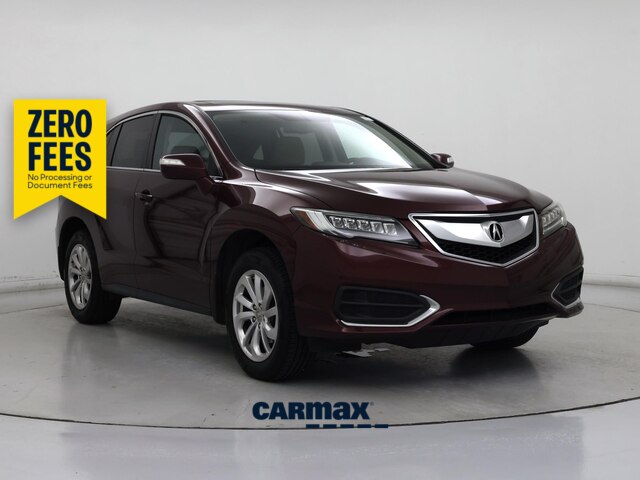 Red (Burgundy) 2017 Acura RDX SUV / Crossover Automatic