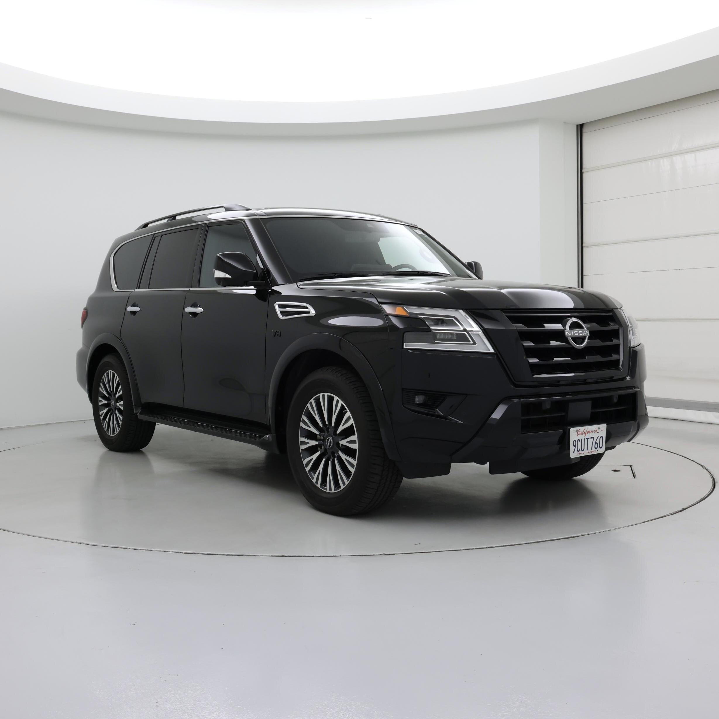 Black 2022 Nissan Armada SUV / Crossover Four-Wheel Drive Automatic