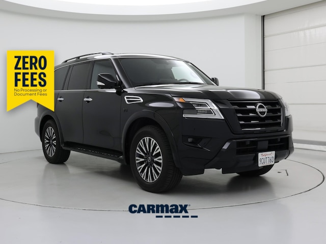 Black 2022 Nissan Armada SUV / Crossover Four-Wheel Drive Automatic