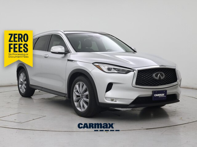 Silver 2020 INFINITI QX50 SUV / Crossover All-Wheel Drive Automatic